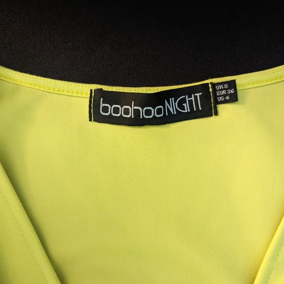 US 4 Lime Dress - Picture 2 of 3